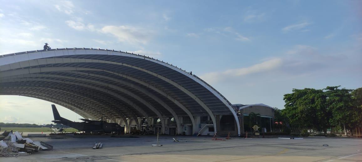 Mantenimiento de infraestructura naval — obra de RR Construciviles