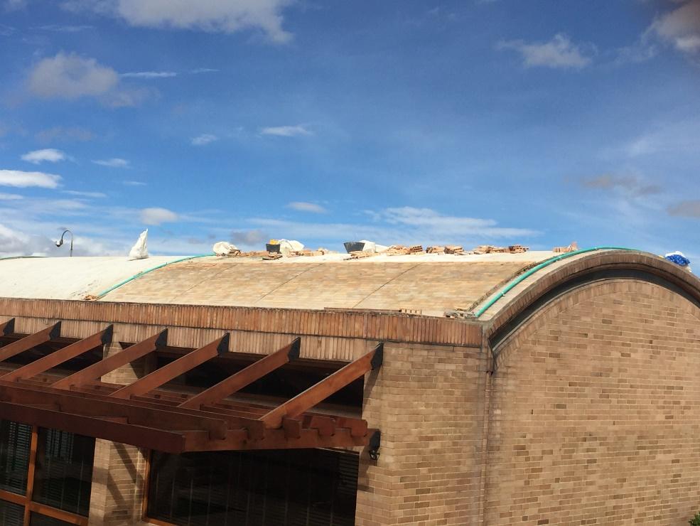 Impermeabilización de cubierta — obra de RR Construciviles